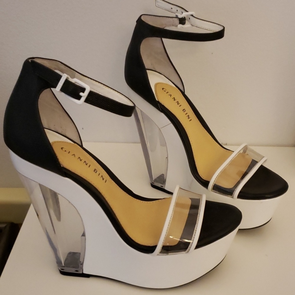 Gianni bini Cammie wedge shoes